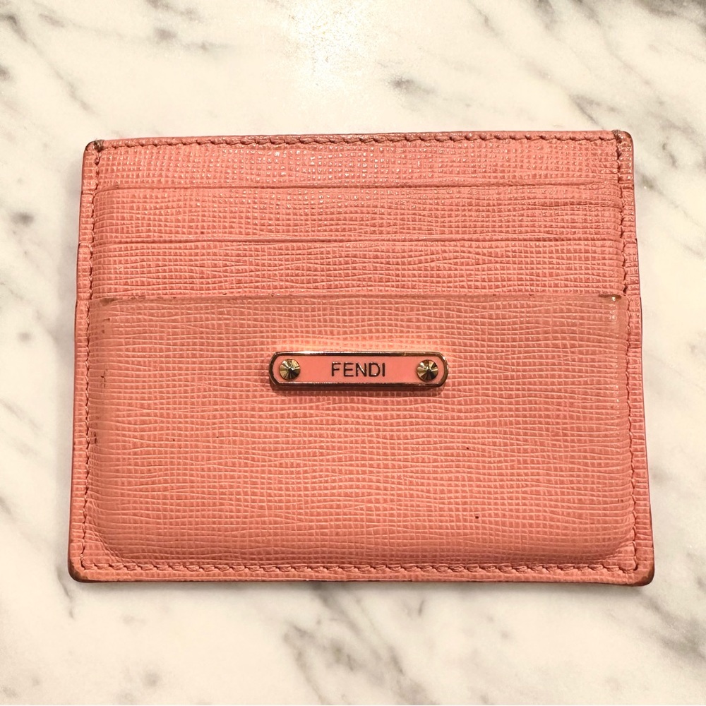 Fendi Pink Cardholder